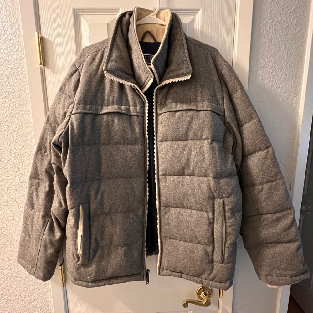 Men’s Guess Feather Down Coat - Size L